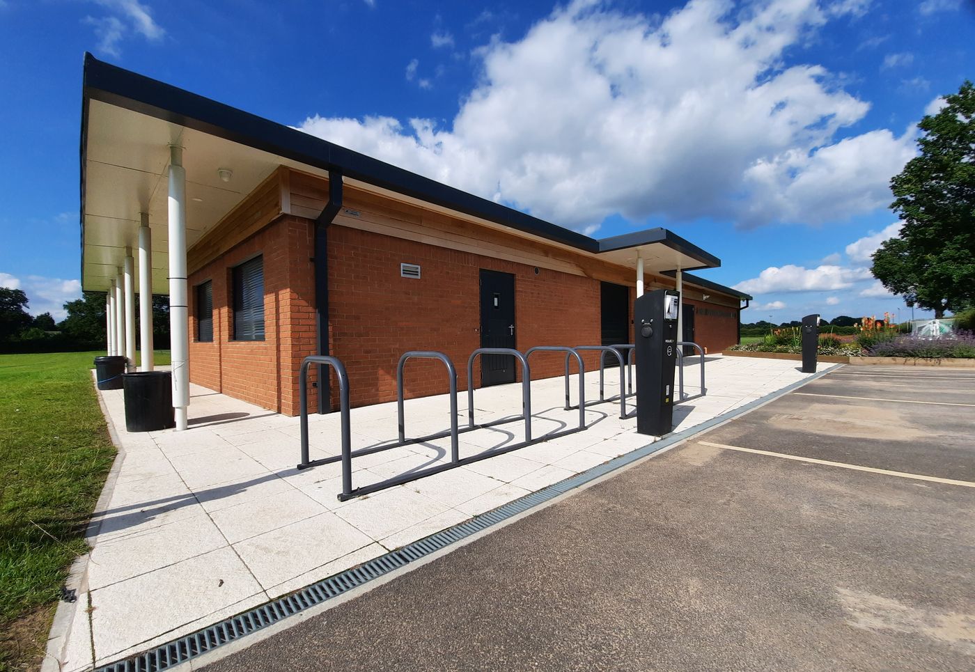 John Jeffery Community Pavilion entrance